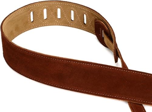 Levy's 2" Brown Suede Leather Strap