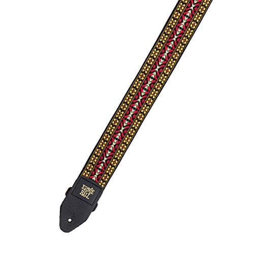 Ernie Ball Jacquard Guitar Strap - California Weave for Musicians - Stage Performances - Adjustable Width - P04092 - Professional Quality - Classic Design