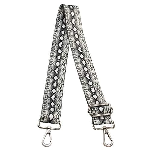 Adjustable Guitar Multicolor Crossbody Strap for Purses — Snakeskin