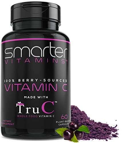 Vegan Vitamin C from Berries, 60 Capsules, Premium Antioxidants & Bioflavonoids