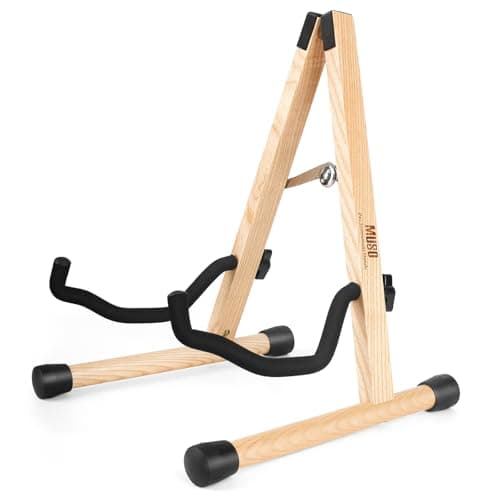MUSO America Black Walnut Guitar Bass Ukulele Banjo Mandolin Stand — Ashtree