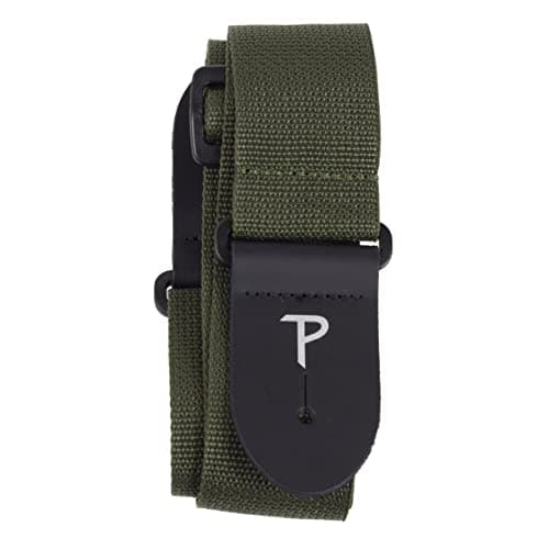 Perri's Leathers Ltd. Metallica Polyester Guitar Strap - Ride the Lightning (LPCP-257) — Army Green