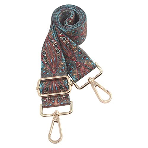 Chushui Replacement Crossbody Shoulder Strap for Handbag — Boho Red Gold