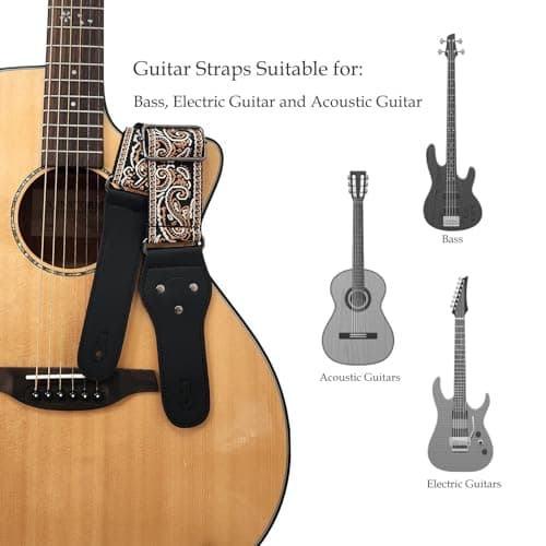 Best Jacquard Embroidery Cotton Guitar Straps for Friends with Picks and Locks
| Perfect Jacquard Embroidery Cotton Guitar Straps for Friends with Picks, Locks and Button
| Best Gift Jacquard Embroidery Cotton Guitar Straps with Picks, Locks and But