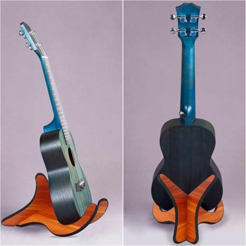 Ohlove Portable Wooden Stand for Violin, Ukulele, Mandolins, and Banjos