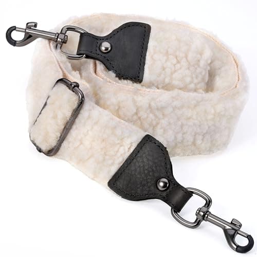 Retro Ethnic White Nefelibata Jacquard Embroidery Handbag Strap — Velvet White