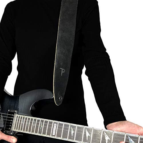 Perri's Leather Soft Suede Adjustable Guitar Straps