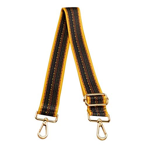 ZANQANO Adjustable Crossbody Strap for Purse and Guitar Multicolor Handbag Straps — Wave