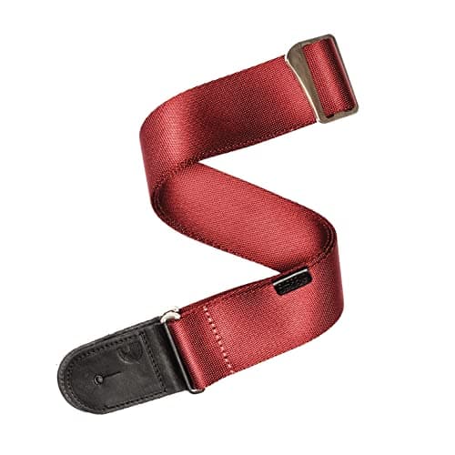D'Addario Woven Red Guitar & Bass Strap - Electric, Acoustic & Acoustic-Electric