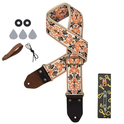 Best Jacquard Embroidery Cotton Guitar Straps for Friends with Picks and Locks
| Perfect Jacquard Embroidery Cotton Guitar Straps for Friends with Picks, Locks and Button
| Best Gift Jacquard Embroidery Cotton Guitar Straps with Picks, Locks and But 