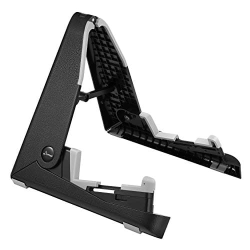 Travel Guitar Stand, Foldable Lightweight A Frame Floor Stand for Bass, Cello, Mandolin, Banjo, Ukulele