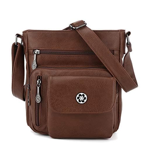 Angel Kiss Vegan Leather Crossbody Bag for Women Adjustible Strap — 43l.coffee