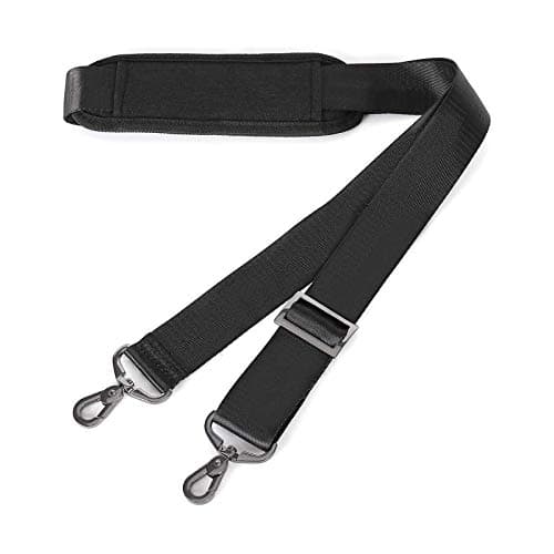 MOSISO 56 Inch Shoulder Strap for Laptop Bag, Black