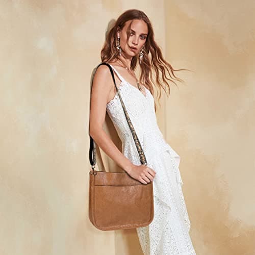 Erideno Vegan Leather Crossbody Bag for Women