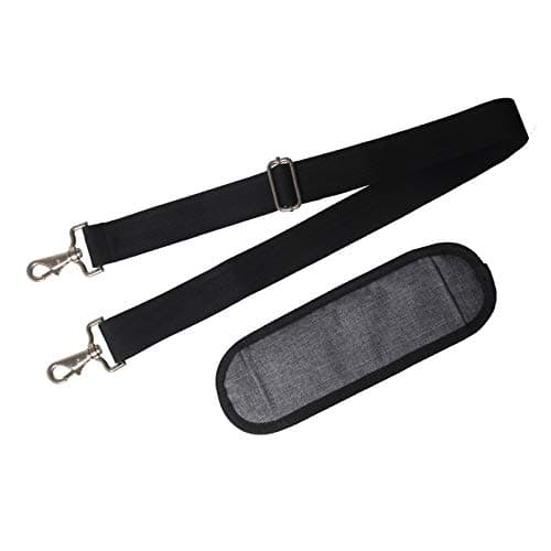 JAKAGO 61" Universal Padded Duffel Bag Shoulder Strap with Non-Slip Pad Adjusted Easily — Grey