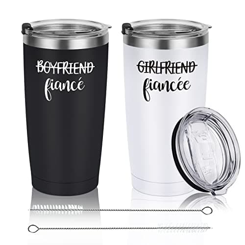 Engagement Gifts for Couples: Travel Tumbler Set