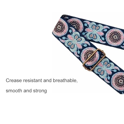 Best Gifts for Kids and Guitarists: Jacquard Embroidery Cotton Guitar Straps