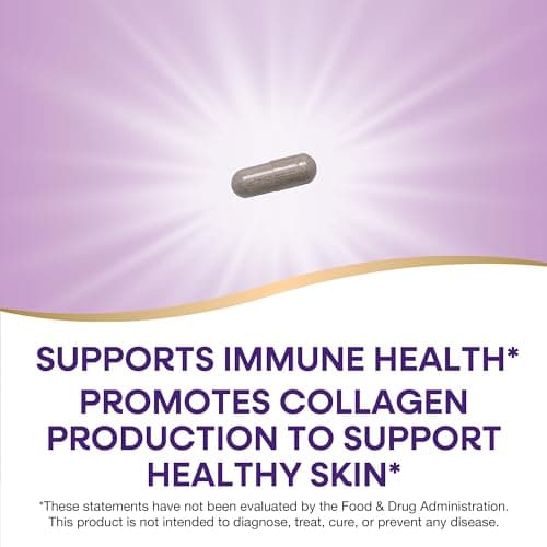 Nature's Way Extra Strength Vitamin C with Rose Hips, Supports Immune & Collagen Health, 100 Capsules