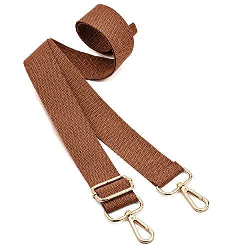 DEVPSISR Wide Shoulder Strap Replacement Adjustable Crossbody Canvas Bag