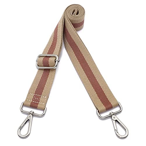 Adjustable Crossbody Purse Strap for Kolti Handbags — Nickel Buckle-334