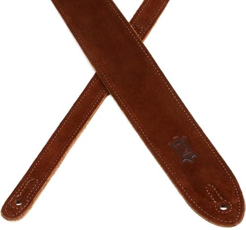 Levy's 2" Brown Suede Leather Strap