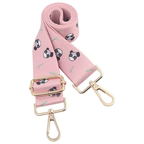 Chushui Replacement Crossbody Shoulder Strap for Handbag — Pink Panda