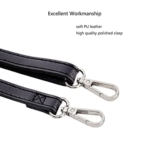 Xiazw Adjustable Soft PU Leather Shoulder Crossbody Purse Bag Strap Replacement