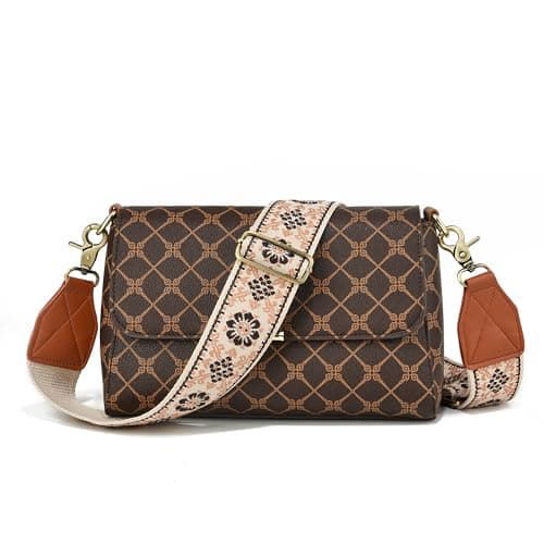 RETMODEL Retro Jacquard Multi-Pattern Adjustable Shoulder Strap