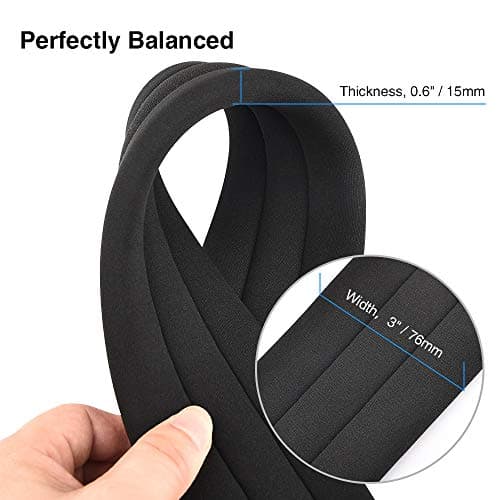 LEKATO Bass Guitar Straps 3" Padded, Adjustable 45-55", Pick Holder, 2 Locks