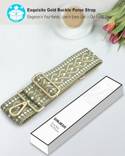 GIINJKGO Purse & Crossbody Guitar Strap Replacement