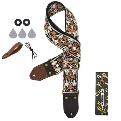 Best Jacquard Embroidery Cotton Guitar Straps for Friends with Picks and Locks
| Perfect Jacquard Embroidery Cotton Guitar Straps for Friends with Picks, Locks and Button
| Best Gift Jacquard Embroidery Cotton Guitar Straps with Picks, Locks and But 