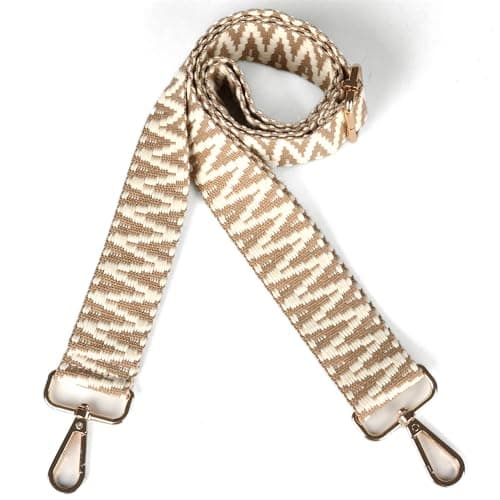 Women's Handbag Shoulder Strap - Wide 3.8cm Crossbody Bag Replacement — Path-beige