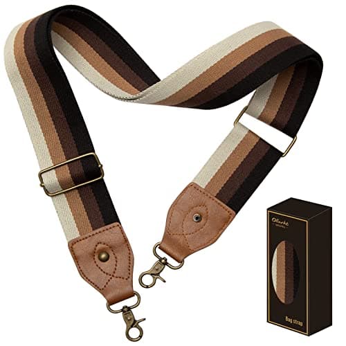 OllarKt 2" Wide Adjustable Leather Bag Strap — Classic Gradient 01