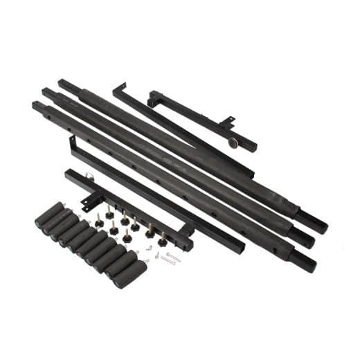 Kuyal Multi-Guitar Display Rack, Black (9 Holder)