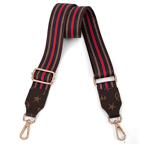 Adjustable Multicolor Replacement Straps for Montana West Crossbody Handbag — Mw Strip Coffee-2011
