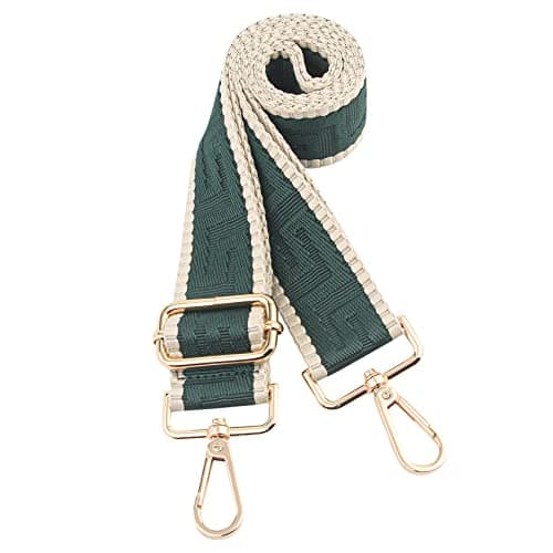 Chushui Replacement Crossbody Shoulder Strap for Handbag — Jacquard Dark Green