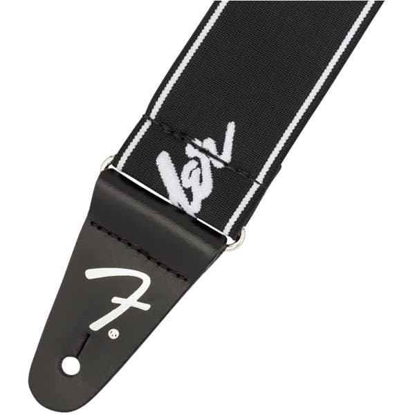 Fender WeighLess Running Logo Guitar Strap