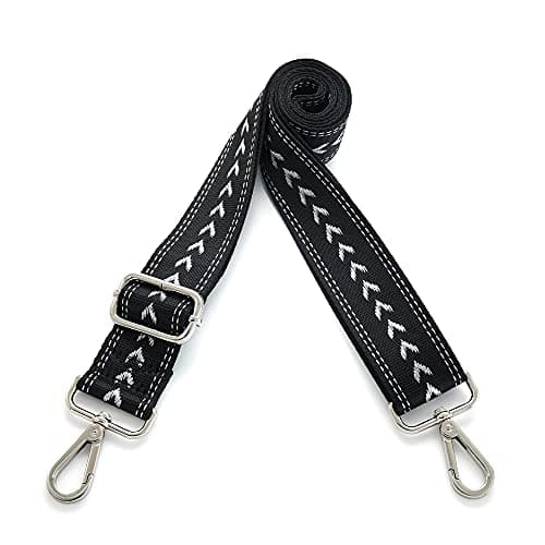 Adjustable Crossbody Purse Strap for Kolti Handbags — Nickel Buckle-28