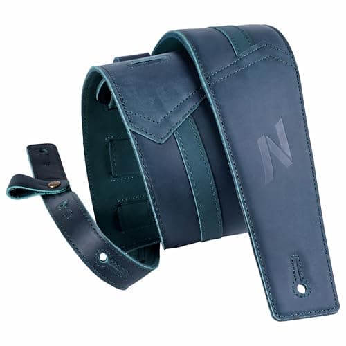 Nefelibata Blackish Green Bass & Electric Guitar Strap