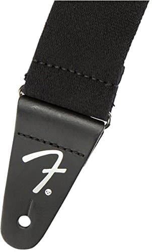 Fender SuperSoft 2in Black Guitar Strap