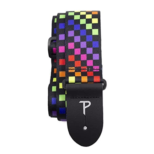 Perri's Leathers Ltd. Metallica Polyester Guitar Strap - Ride the Lightning (LPCP-257) — Rainbow
