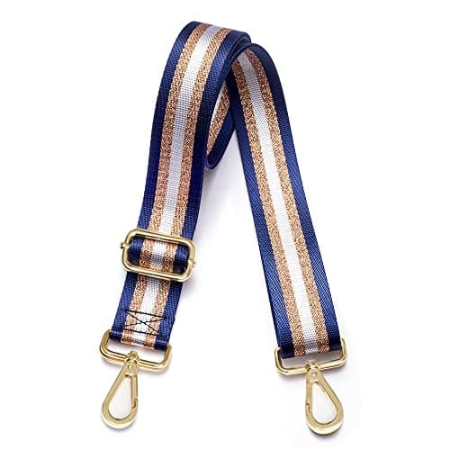 Adjustable Crossbody Purse Strap for Kolti Handbags — Gold Buckle-12