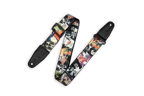 Levy's Leathers Horror Classics 2" Polyester Guitar Strap with Tri-Glide Adjustment