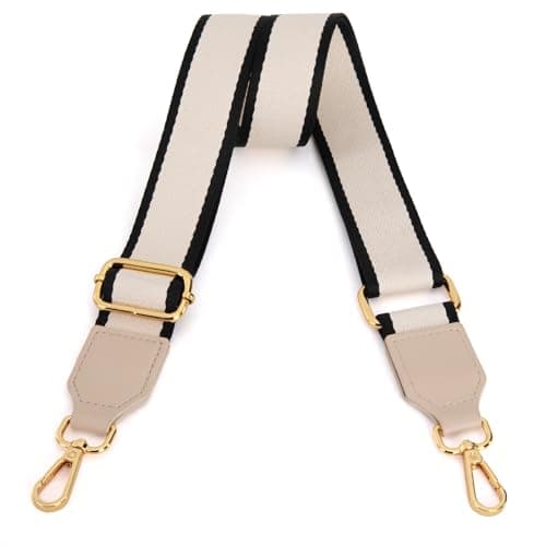 Montana West Crossbody Handbag - Replacement Adjustable Straps — Black Edge Tan-2016