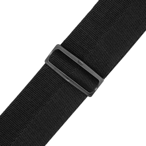 Levy's Leathers Black Bass Guitar Strap