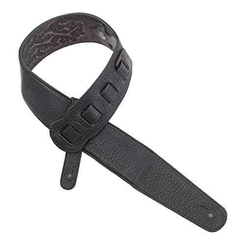 Walker & Williams LIP-05 Metallic Copper Leather Guitar Strap