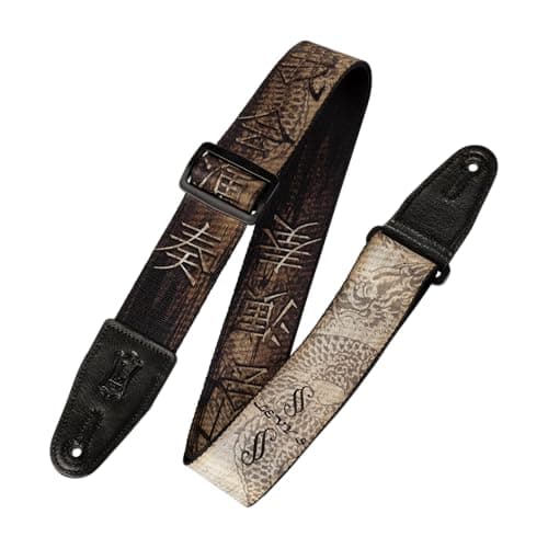 Levy's 2" Wide Polyester Guitar Strap — Chinese