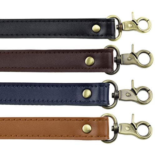 A Allzedream Genuine Leather Handbag Shoulder Strap & Replacement Purse 2 Pack