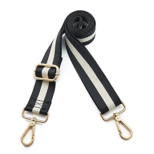 Adjustable Crossbody Purse Strap for Kolti Handbags — Gold Buckle-24