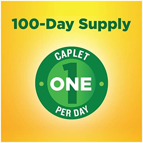 Vitamin C 500 mg Caplets for Immune Support, 100 Count